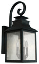 Morgan 4 Light Exterior Lighting in Imperial Black Finish