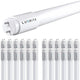 Luxrite 4FT T8 LED Tube Light 13W is 32W Cool White Damp Rated 25 Pack