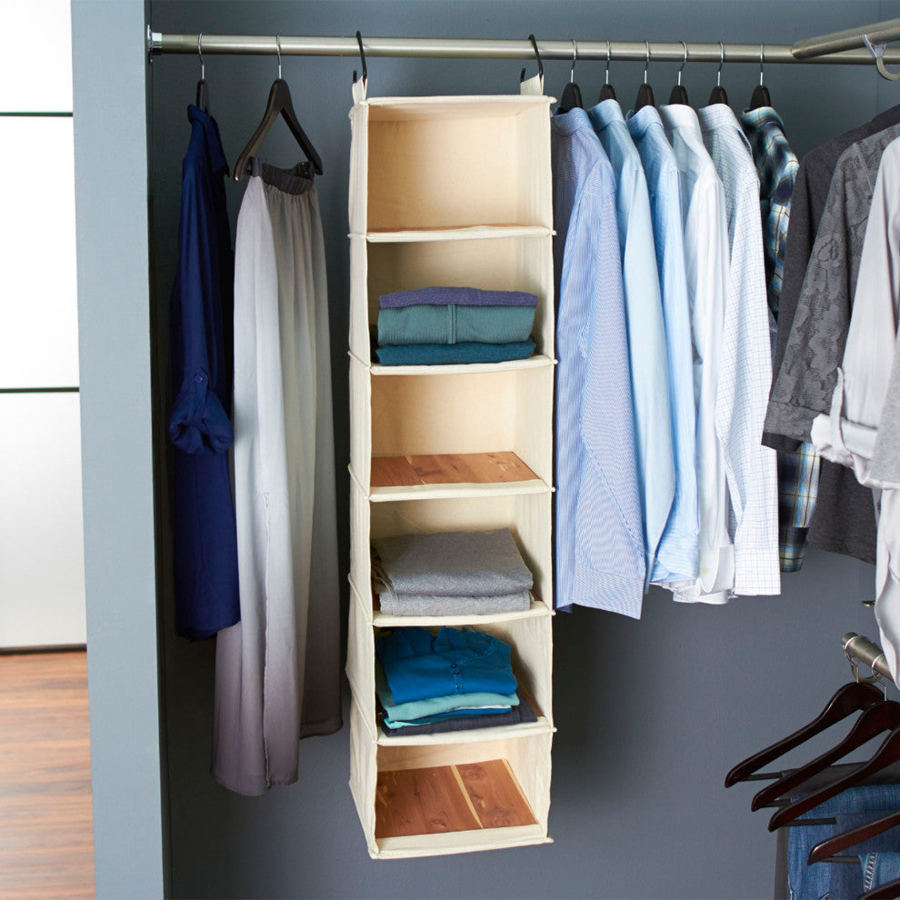 Cedarline 6-Shelf Hanging Closet Organizer