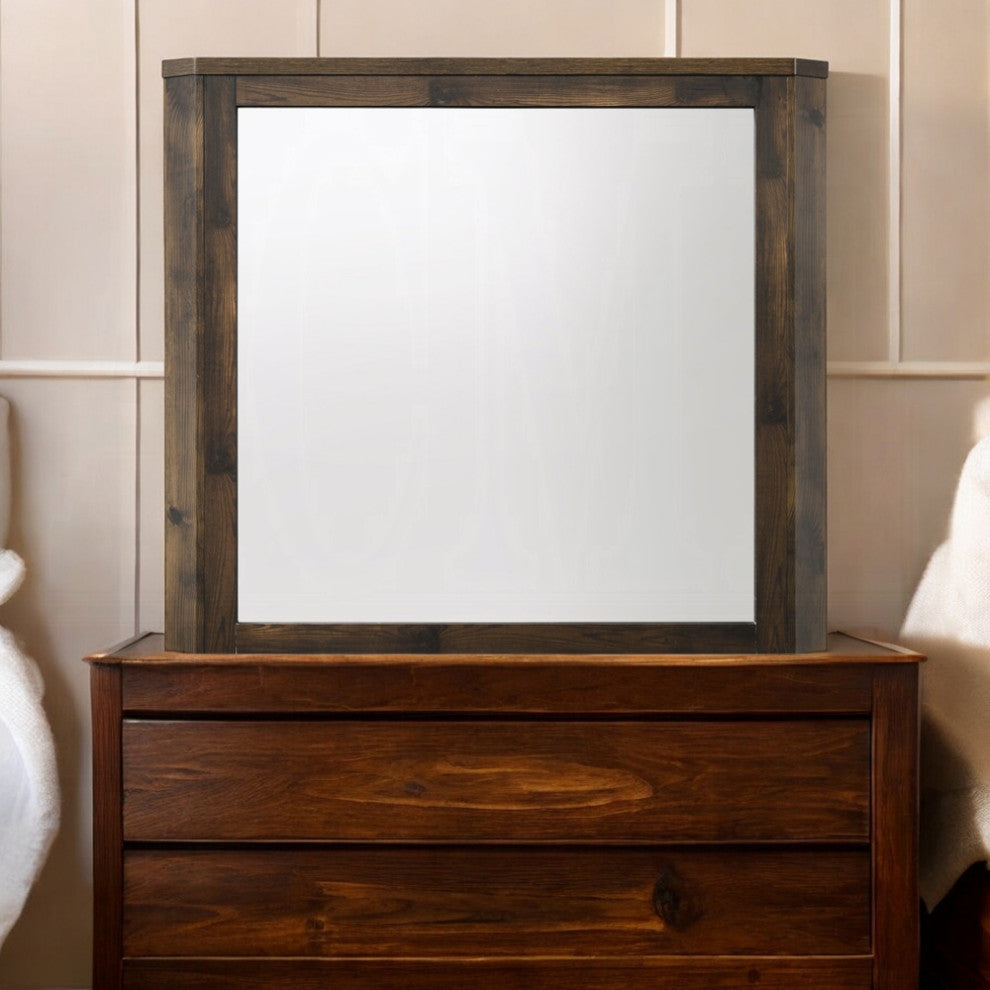 ACME Elettra Mirror, Antique Walnut