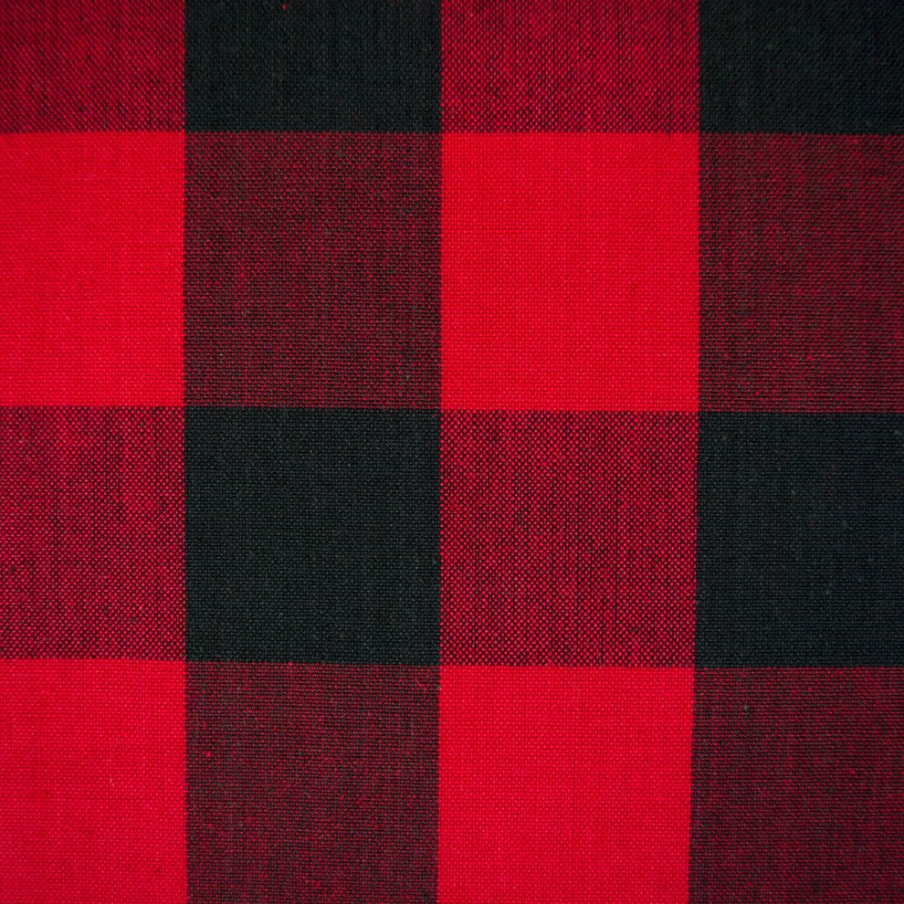DII Red Buffalo Check Tablecloth 60"x120"