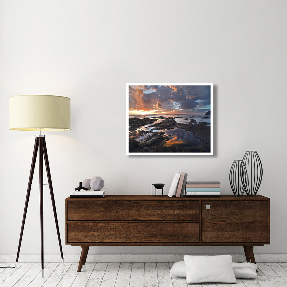 "Pelada Beach at sunset, Costa Rica" Paper Print by Tim Fitzharris, 37"x30"
