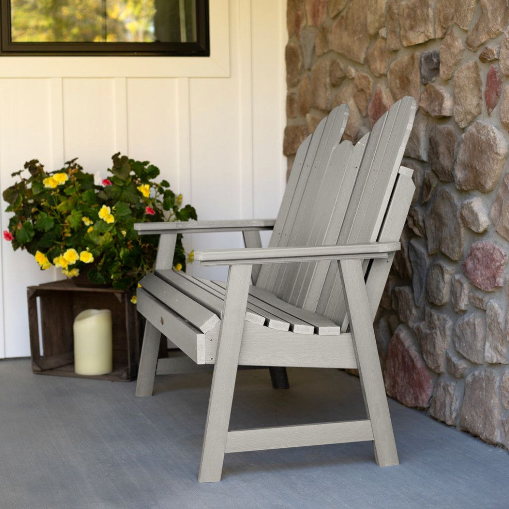 Hamilton 4' Dining Height Bench, Harbor Gray