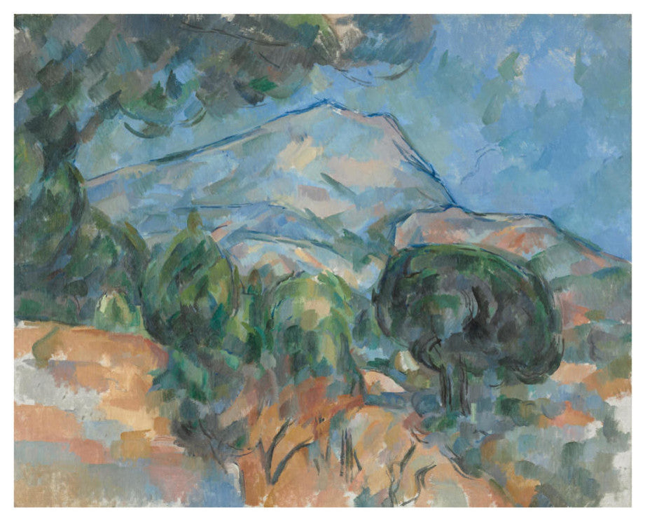 "Mount Sainte-Victoire, c. 1904" Digital Paper Print by Paul CÃŒÂ©zanne, 32"x26"