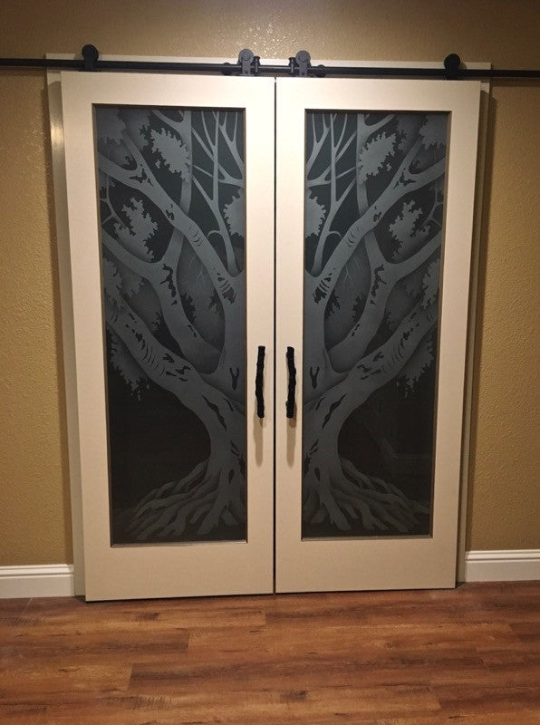 Interior Prehung Door or Interior Slab Door - Oak Tree II - Primed - 30" x...