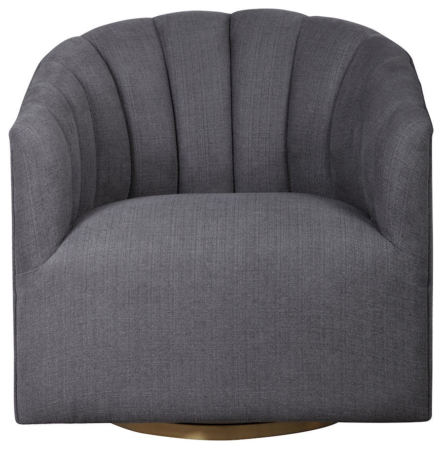 Uttermost Cuthbert Modern Swivel Chair, 23536