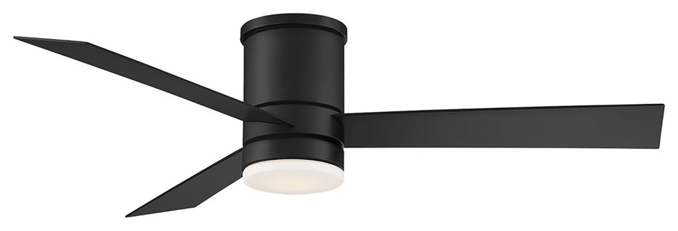 San Francisco Indoor/Outdoor 3-Blade Smart Ceiling Fan 44" Matte Black With Kit