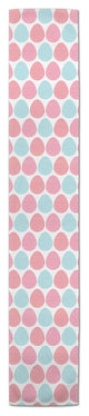 Colorful Easter Eggs 16x90 Cotton Table Runner
