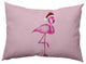 Snow Bird Decorative Throw Pillow, Pink, 14"x20"