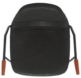 Safavieh Tanner Mid Century Barstool, Black/Walnut