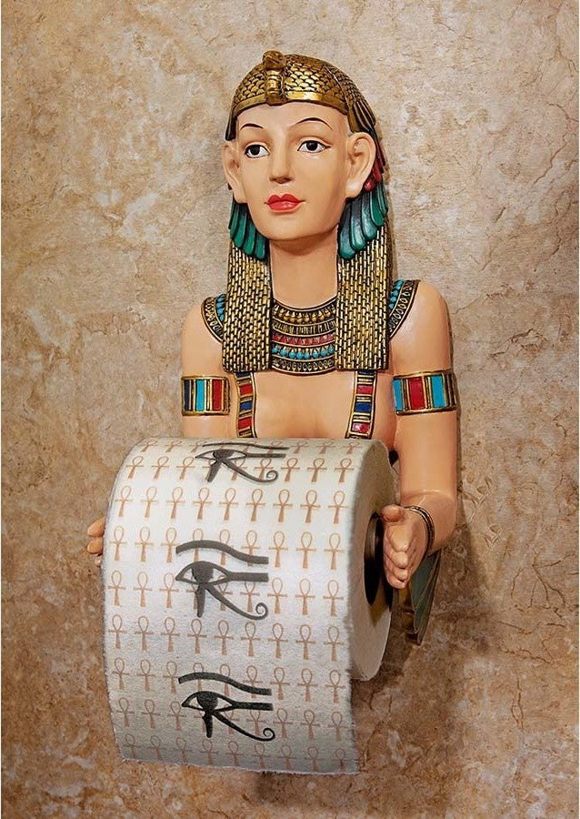 Egyptian Princess Toilet Paper Holder