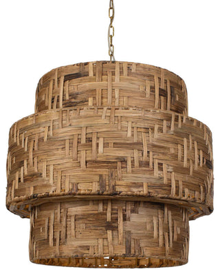 Uttermost Water Hyacinth 4 Light Woven Pendant