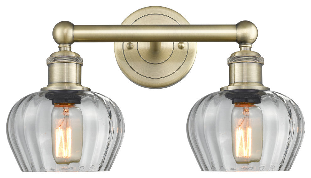 Innovations Fenton 2 15.5" Bath Vanity-Light Antique Brass