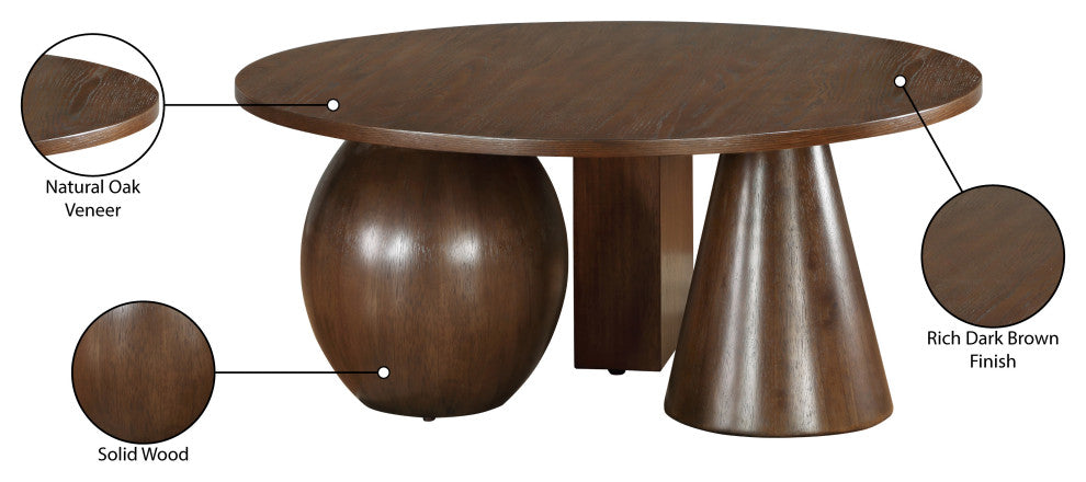 Revive Coffee Table, Brown