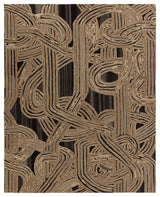 Verde Home by Kathmandu Handmade Light Brown/Black Area Rug 8'X10'