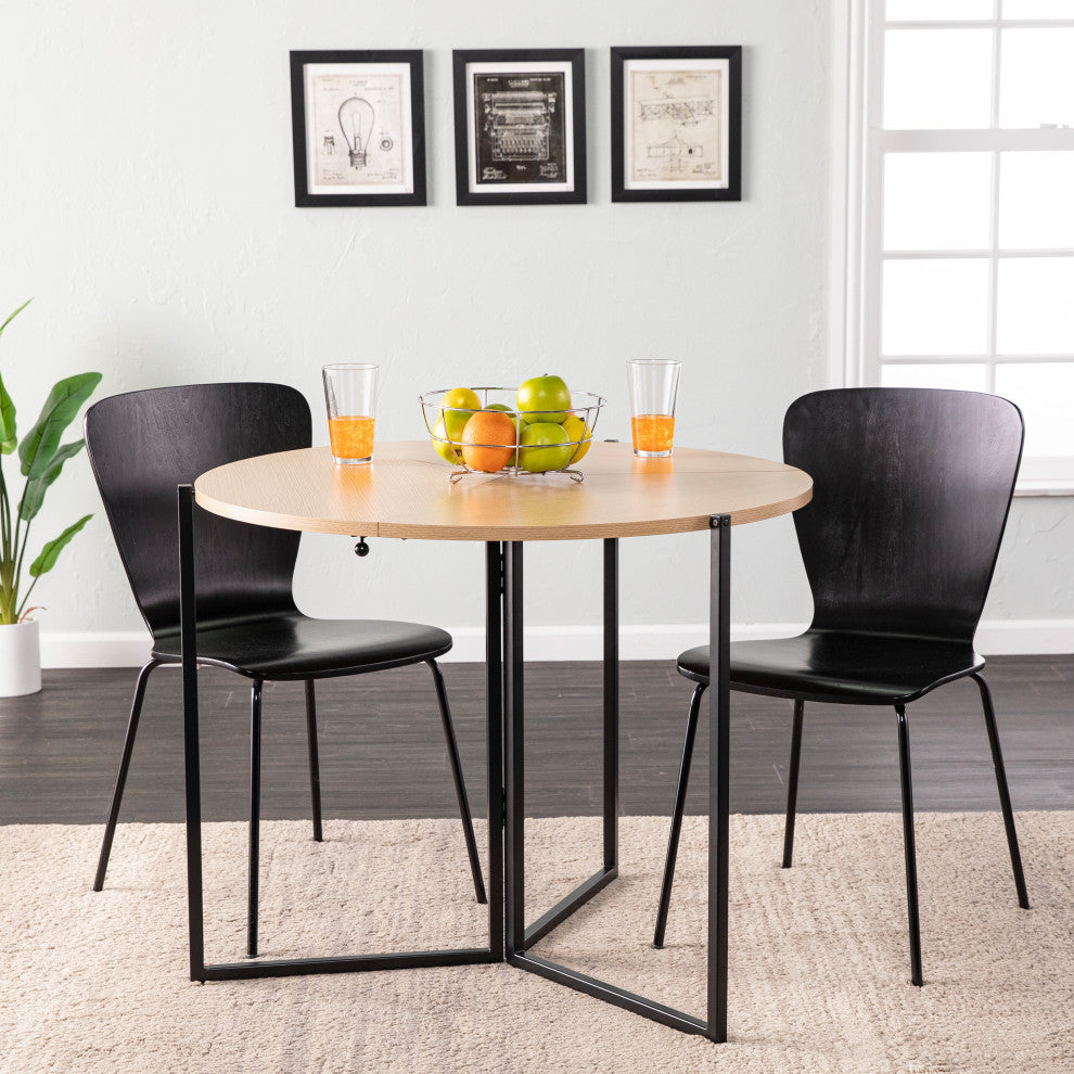 Fabrice Round Folding Dining Table
