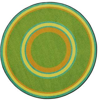 Kid Essentials Rug, Ripples, Retro, 5'4"