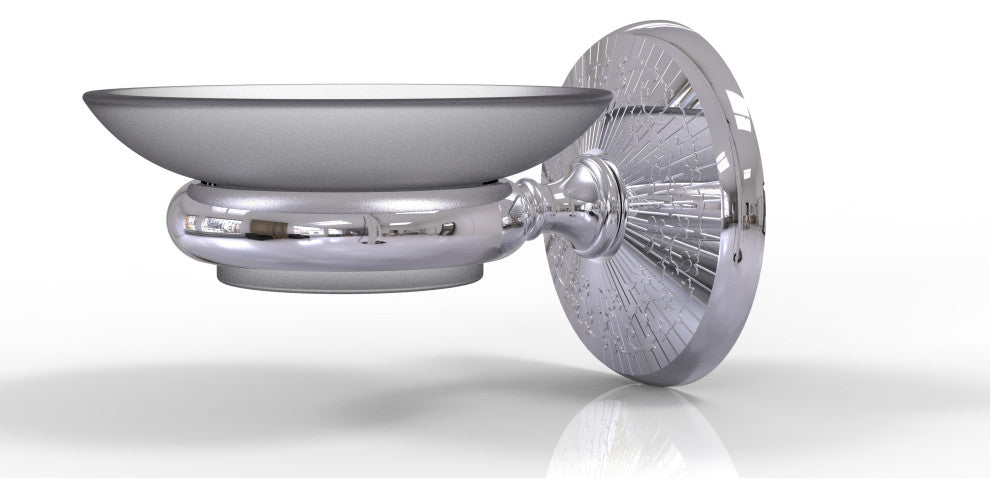 Monte Carlo Wall Mounted Soap Dish, Polished Chrome
