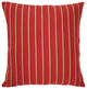 Sunbrella Harwood Crimson Outdoor Pillow 20x20
