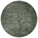 Ahgly Company Indoor Round Mid-Century Modern Area Rugs, 5' Round