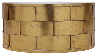 Margot Coffee Table, Gold Leaf