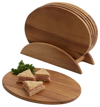 7-Piece Oval Board Set