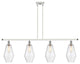 Innovations 516-4I-WPC-G654-7 4-Light Island Light, White, Polished Chrome