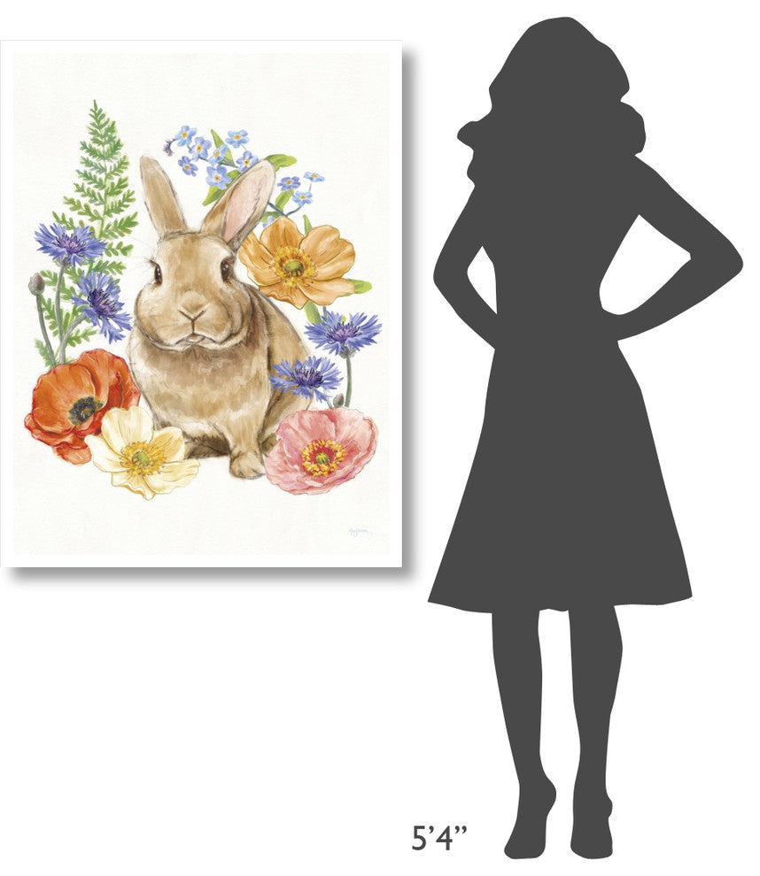 "Sunny Bunny II" Digital Paper Print by Mary Urban, 32"x42"