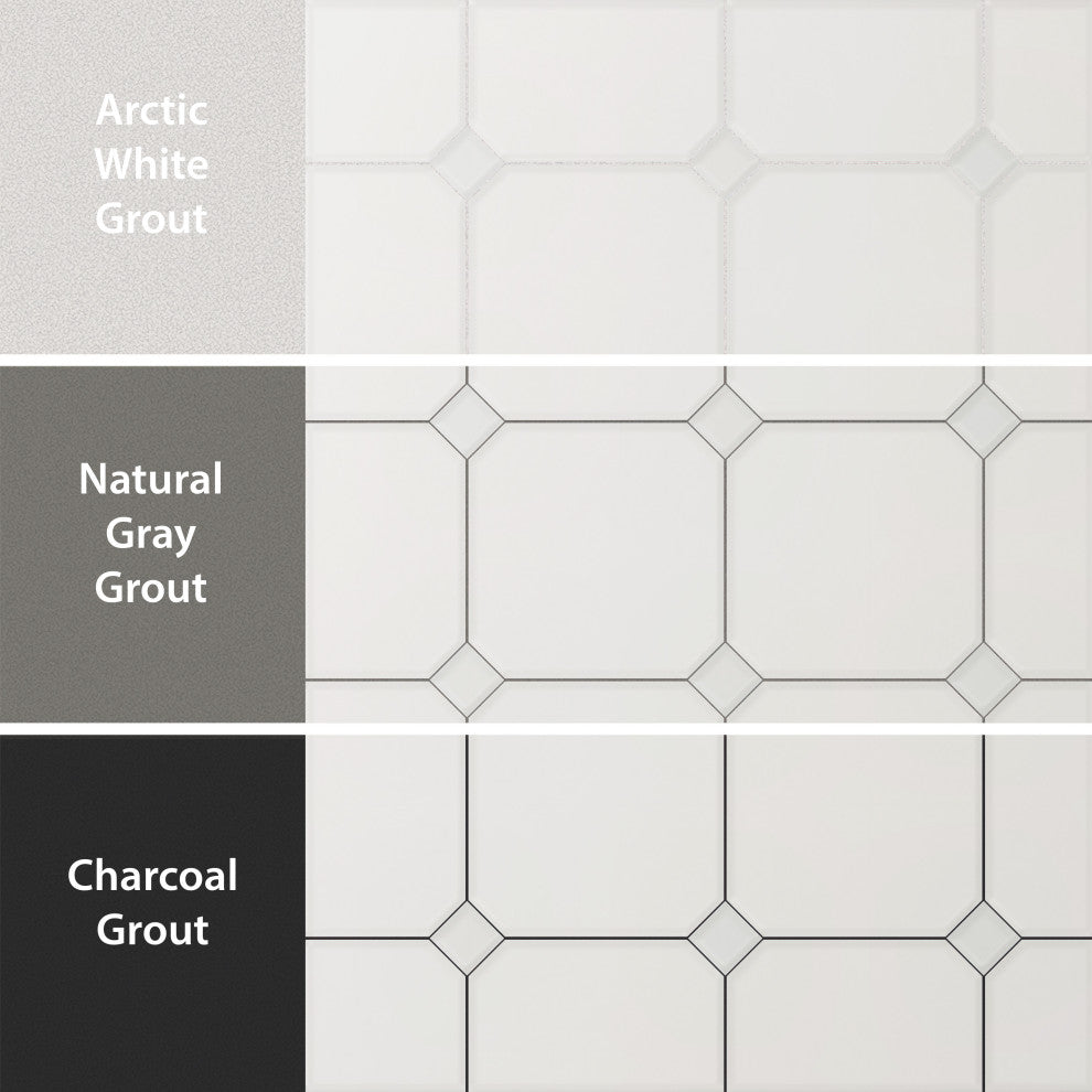 Vaudeville Octagon Nacar, Taco Nacar Porcelain Floor/Wall Tile