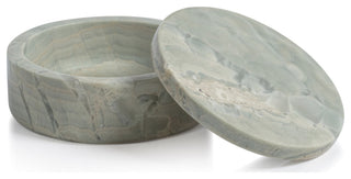 Tasman Blue Onyx Canister Jar, 5" x 2"
