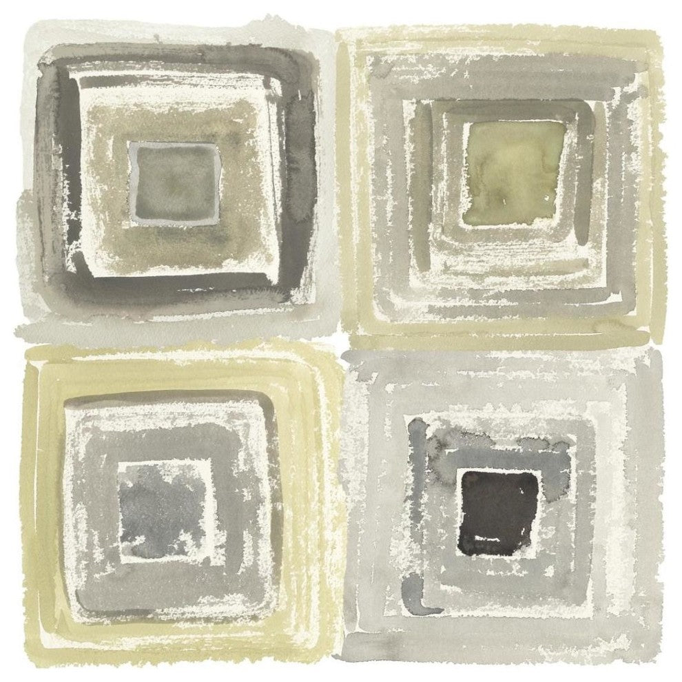 "Tunnels IV" Digital Paper Print by Shirley Novak, 38"x38"