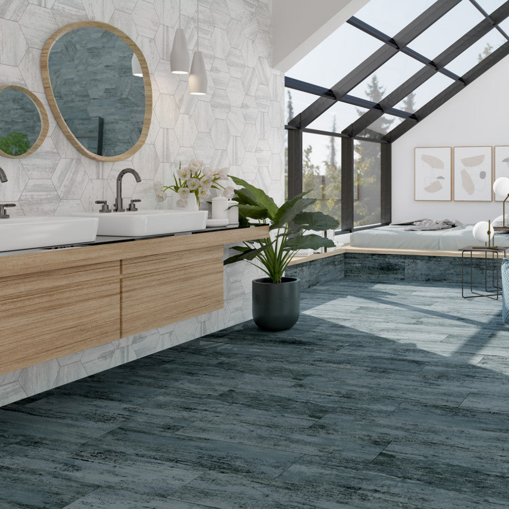 Cassis Porcelain Floor and Wall Tile, 51.12 sqft./pallet