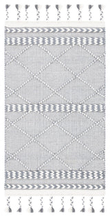 Safavieh Casablanca Collection CSB575F Rug, Grey/Ivory, 3' X 5'
