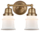 Innovations 623-2W-BB-G181S Canton 2 Light Bath Vanity Light, Brushed Brass