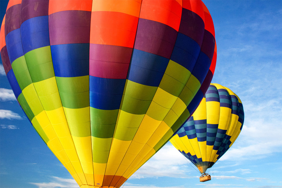 Colorful Hot Air Balloon 2, Giclee Reproduction Artwork