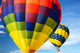 Colorful Hot Air Balloon 2, Giclee Reproduction Artwork