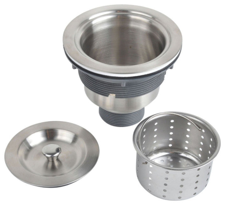 Starstar Single Bowl Undermount 304 Stainless Steel Kitchen Sink, 32"x19"x10"