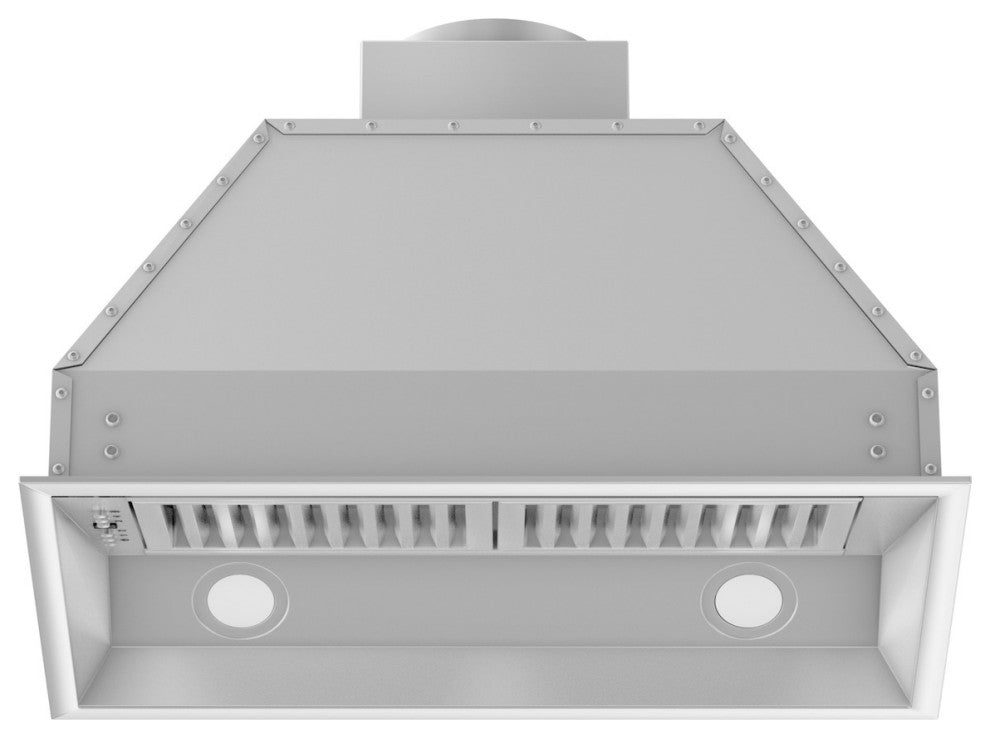 ZLINE 46 in. Remote Blower Range Hood Insert, Stainless Steel, 695-RD-46