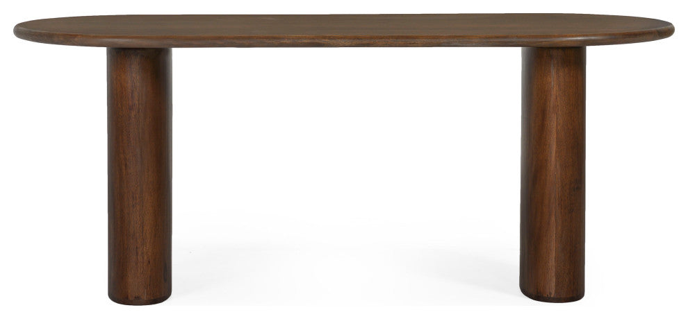 Ovale Solid Wood Dining Table
