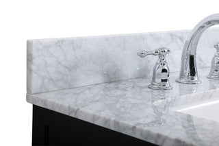 Home Living 22" Farmhouse Black-Light Bathroom Vanity