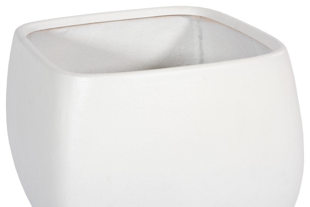 Ampere Planter, White, Large