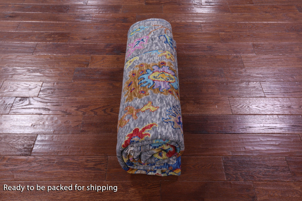 6' 2" X 9' 0" Turkish Oushak Handmade Wool Rug - Q14841