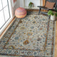Montana Estrel Area Rug, Ivory, 5'3" x 7'6", Bordered