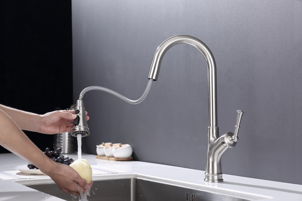 Workstation 36" Undermount Single Bowl Kitchen Sink With Faucet