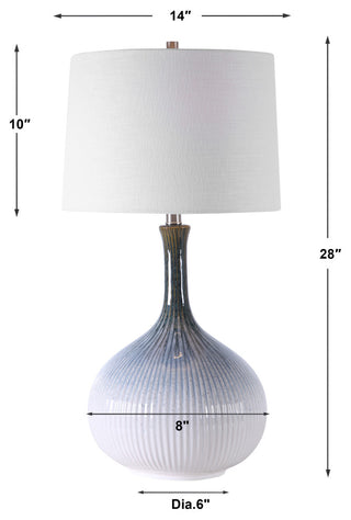 Uttermost 1-Light Eichler Mid-Century Table Lamp, 28347-1