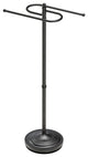 Floor S Towel Stand, Matte Black