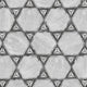 Classico Bardiglio Hex Dimension Porcelain Floor and Wall Tile Sample, Gray