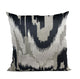 Plutus Velvet Glamour Black, Gray, Cream Handmade Luxury Pillow, 20"x30", Queen