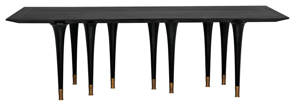 Noir Furniture Romeo Dining Table, HB