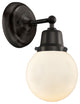 Innovations 623-1W-BK-G201-6 1-Light Sconce, Matte Black